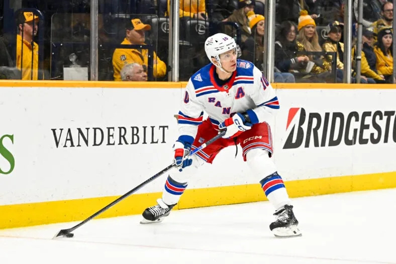 NHL: New York Rangers at Nashville Predators