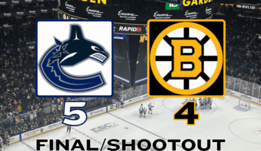 Bruins 4 vs. Canucks 5 final shootout