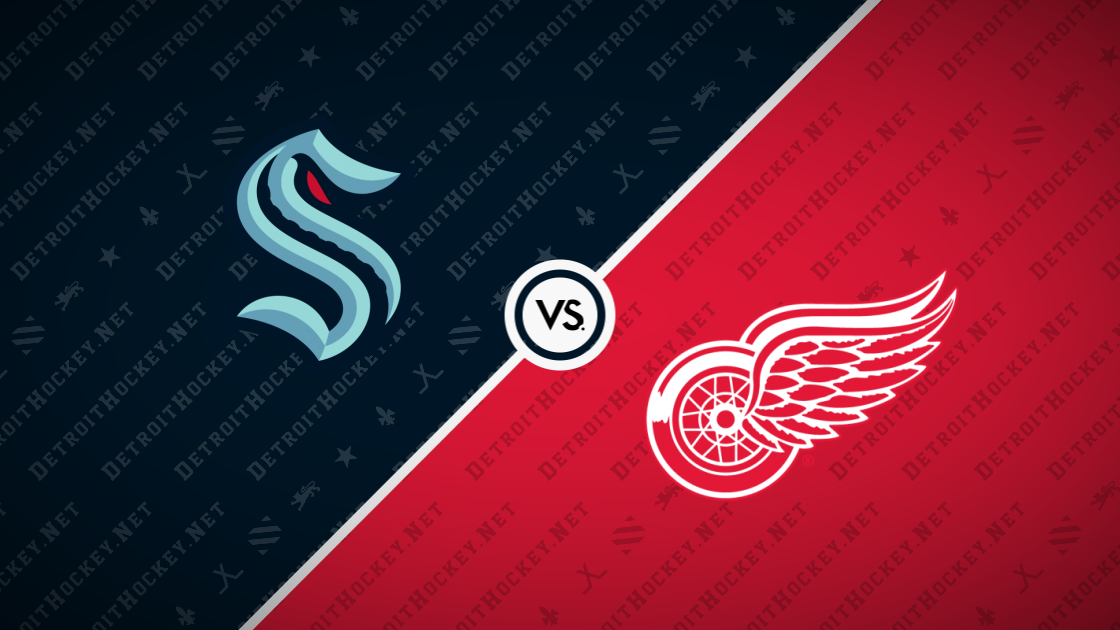 Kraken vs. Red Wings, 12/6/2025 – DetroitHockey.Net