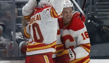 Three takeaways as Morgan Frost's first career OT winner sees Flames down Kings