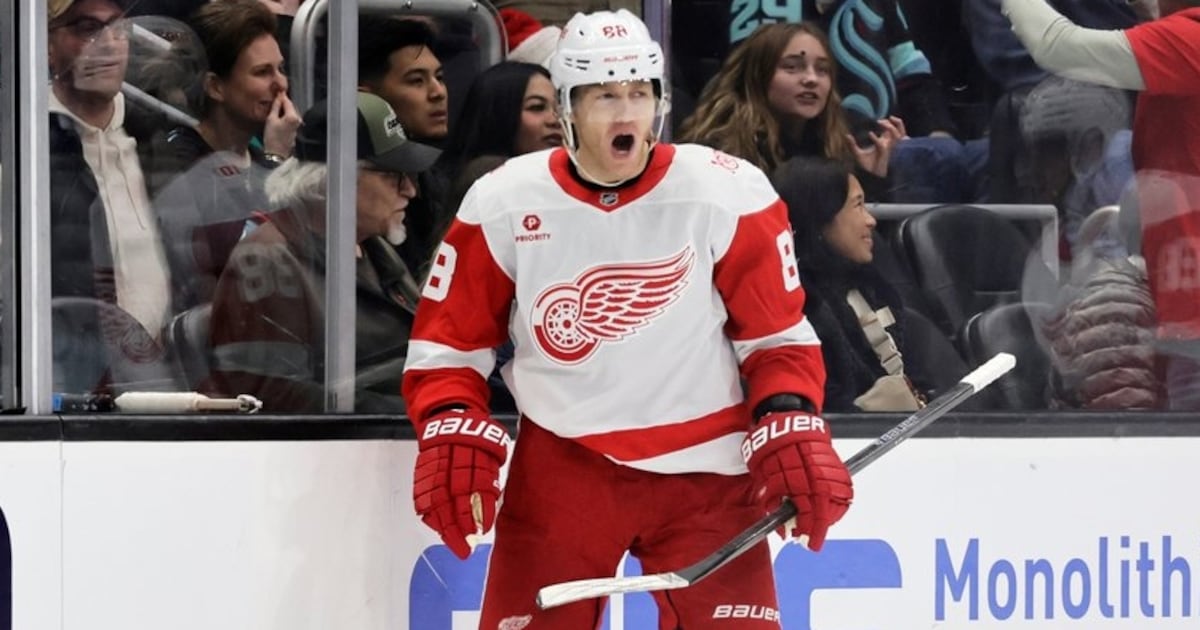 Patrick Kane scores late in third period to help Detroit Red Wings beat Seattle Kraken