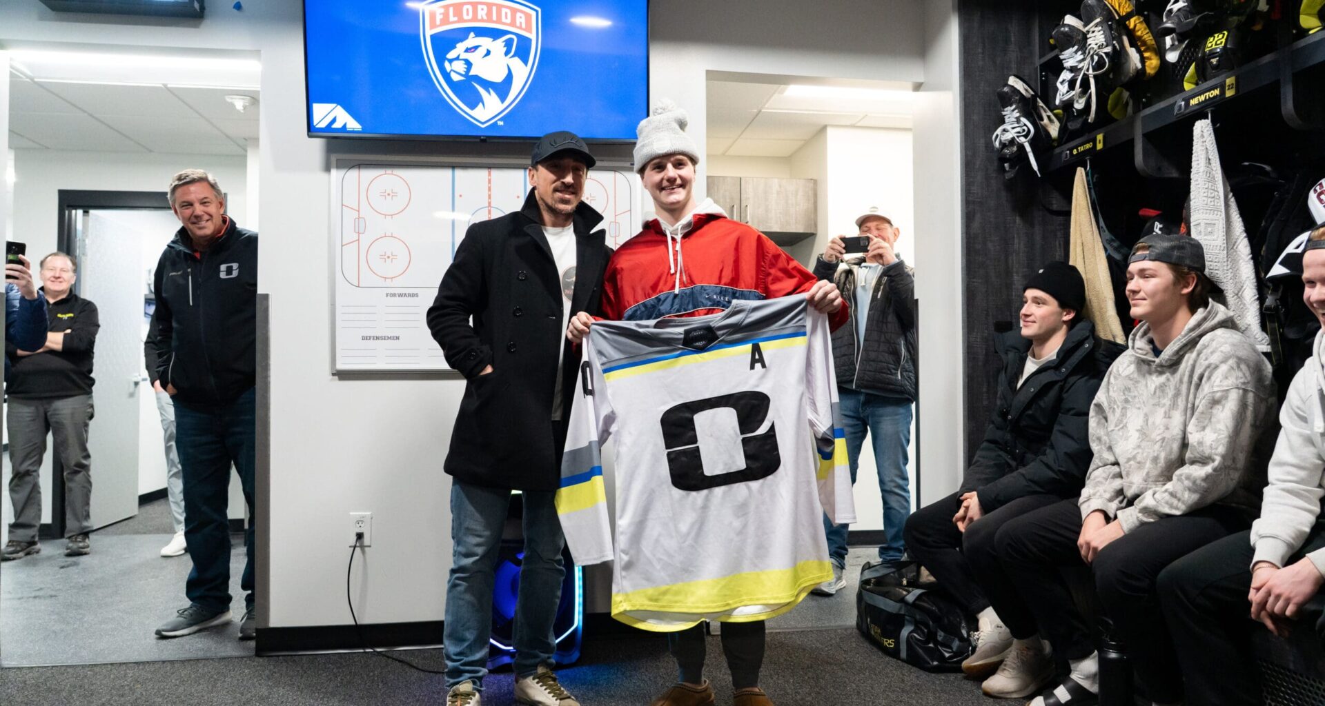 Outliers surprised by NHL's Florida Panthers Brad Marchand • USPHL