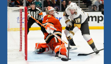 Anaheim Ducks goalie Lukas Dostal sidelined for two to three weeks with upper-body injury