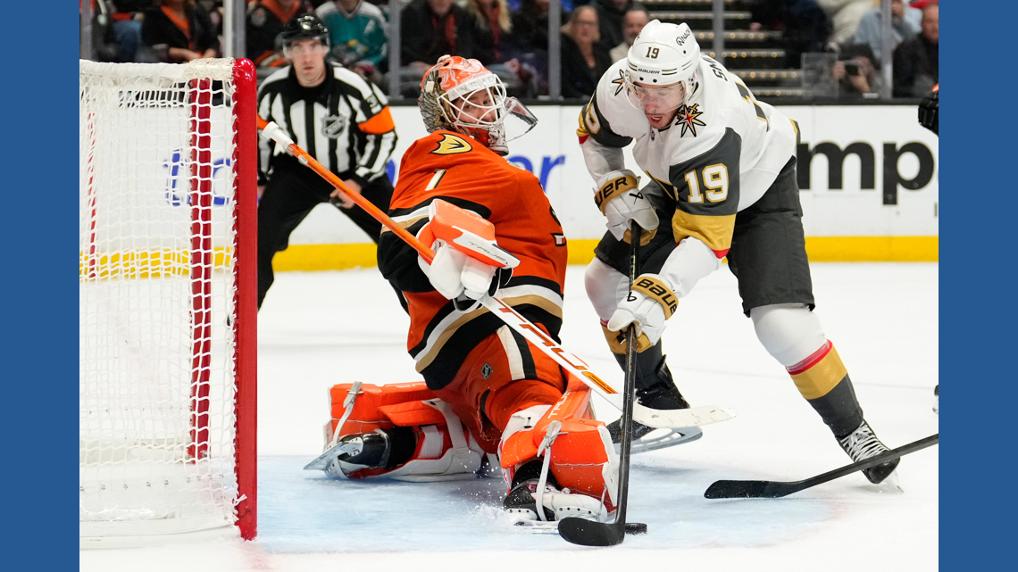 Anaheim Ducks goalie Lukas Dostal sidelined for two to three weeks with upper-body injury