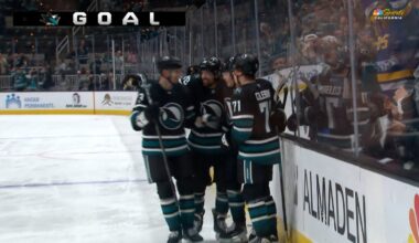 Will Smith, Adam Gaudette give Sharks four-goal lead vs. Mammoth – NBC Sports Bay Area & California