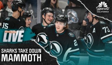 Will Smith’s wild shot helps Sharks grab another six-goal game – NBC Sports Bay Area & California