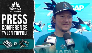 Tyler Toffoli shares how he broke out of slump in Sharks’ win – NBC Sports Bay Area & California