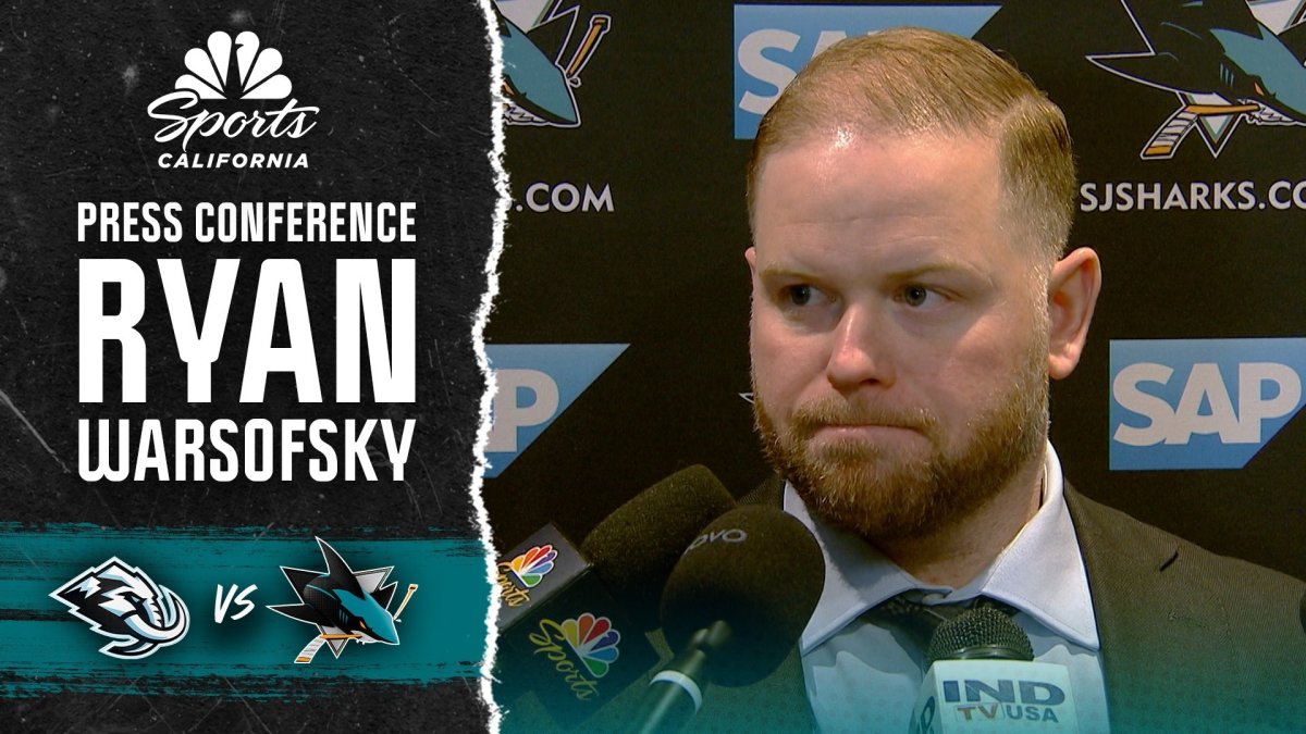 Ryan Warsofsky lauds Sharks’ ‘momentum’ in win vs. Mammoth – NBC Sports Bay Area & California