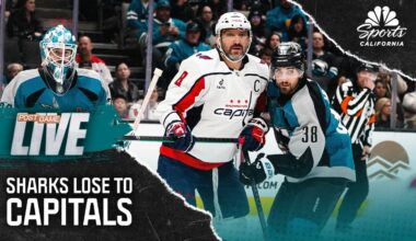 Sharks’ defense collapses early in 7-1 loss vs. Capitals – NBC Sports Bay Area & California