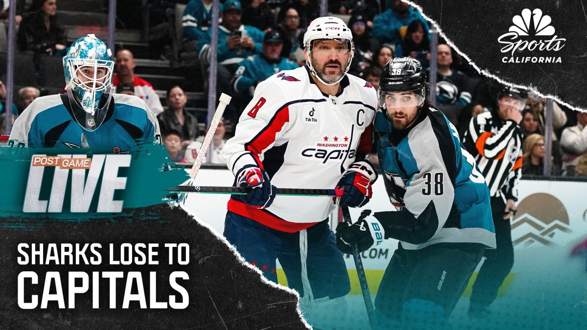 Sharks’ defense collapses early in 7-1 loss vs. Capitals – NBC Sports Bay Area & California