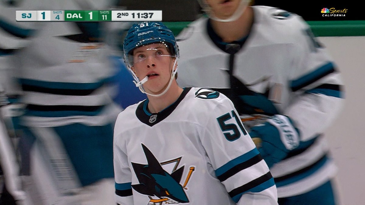 Collin Graf’s rebound goal ties Sharks’ game vs. Stars – NBC Sports Bay Area & California