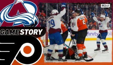 Watch highlights as Flyers’ comeback bid falls short vs. Avalanche – NBC Sports Philadelphia