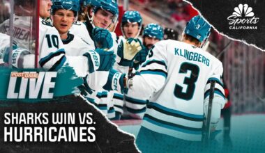 Sharks snap road losing streak with win over Hurricanes – NBC Sports Bay Area & California