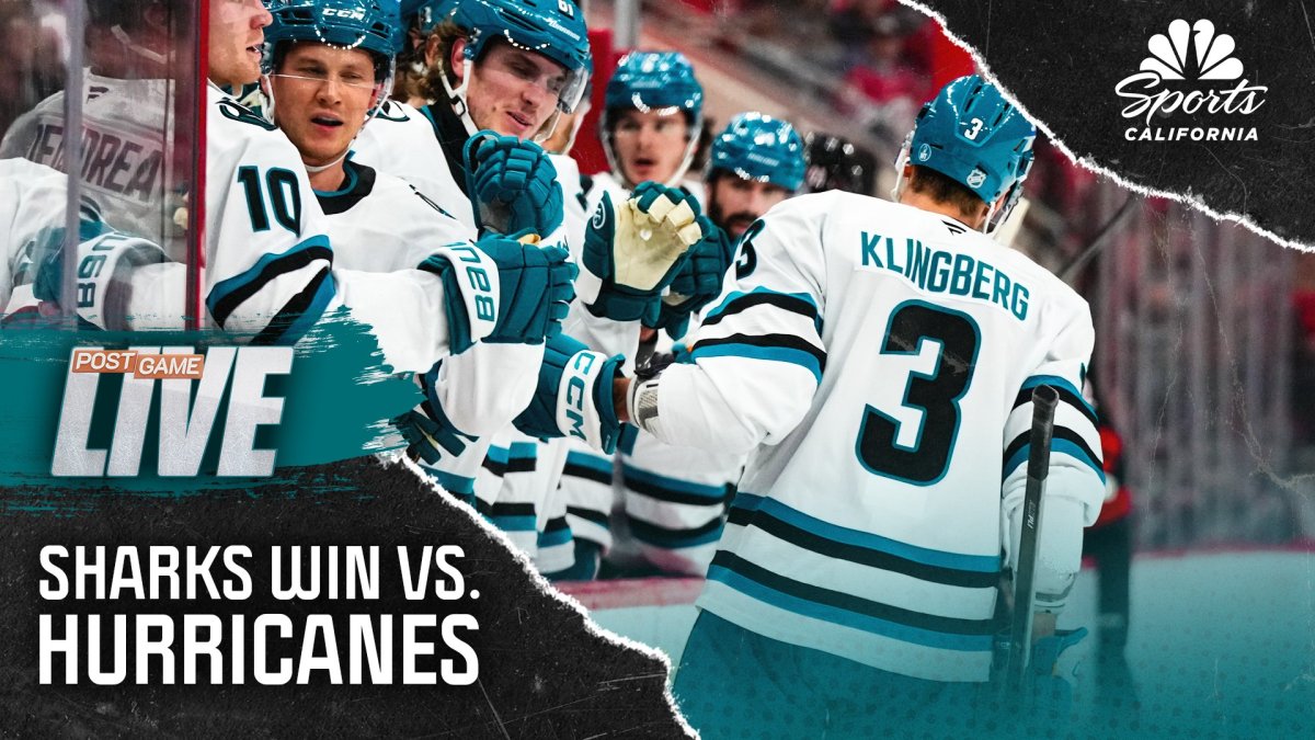 Sharks snap road losing streak with win over Hurricanes – NBC Sports Bay Area & California