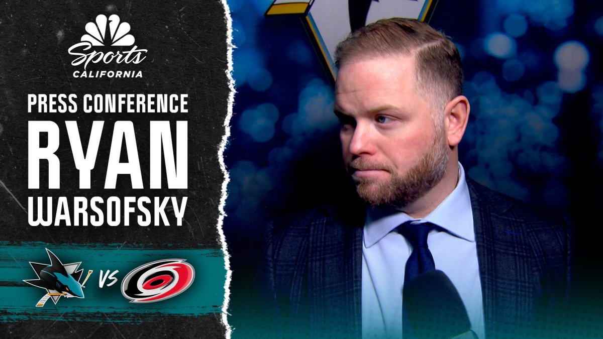 Ryan Warsofsky praises Alex Nedeljkovic after Sharks’ win – NBC Sports Bay Area & California