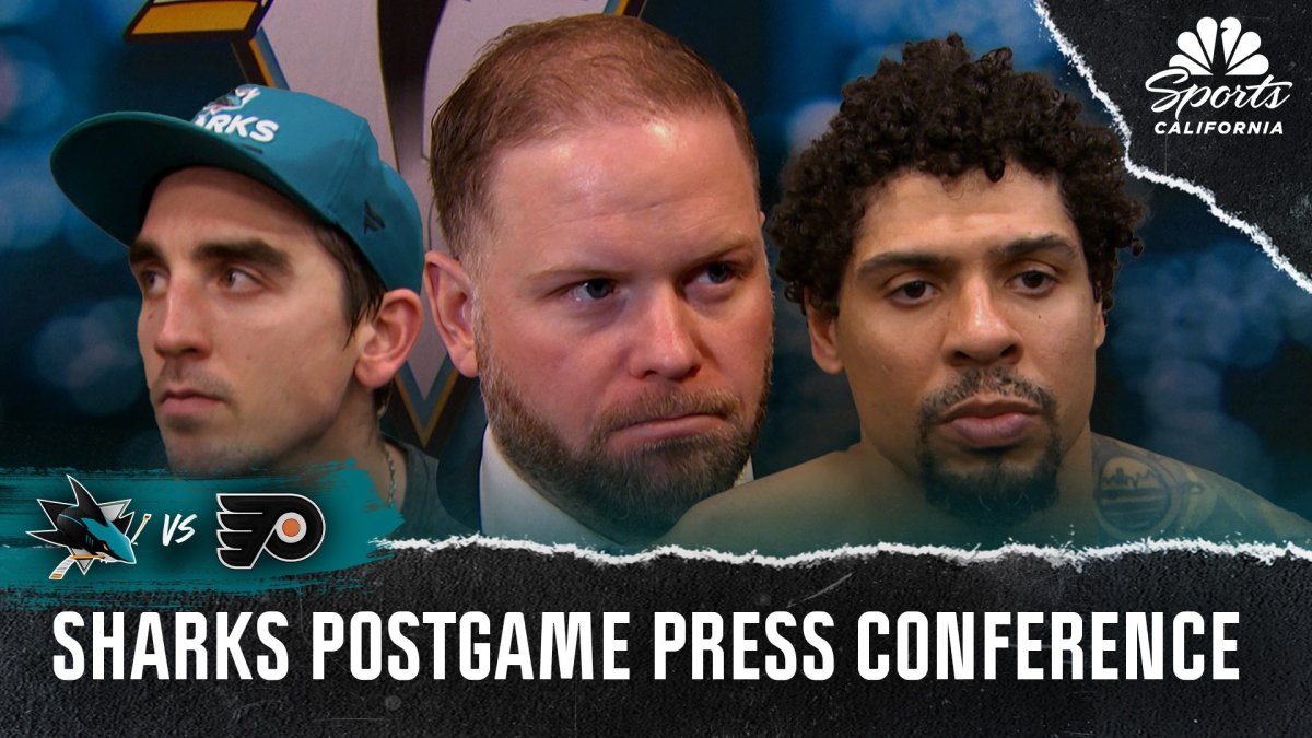 Ryan Warsofsky, Sharks lament lack of details in loss to Flyers – NBC Sports Bay Area & California