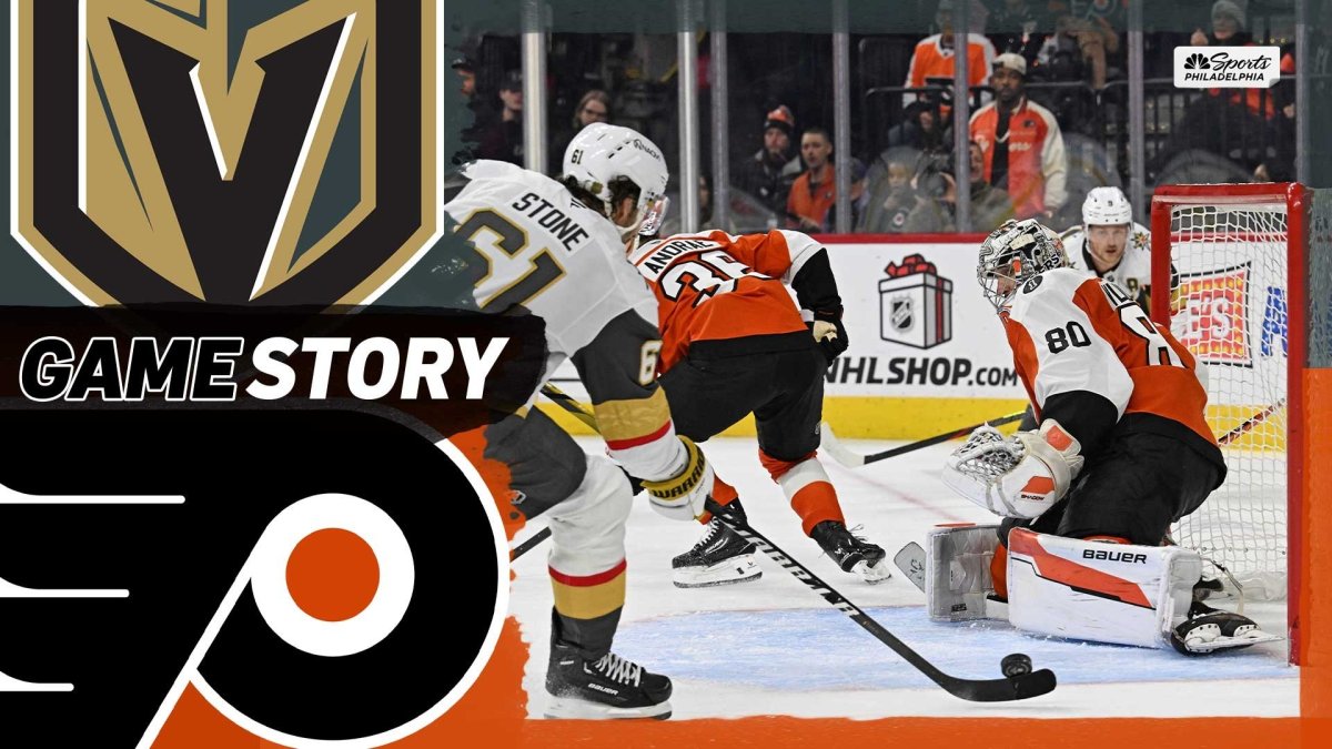 Watch Flyers highlights lose to Golden Knights in overtime – NBC Sports Philadelphia