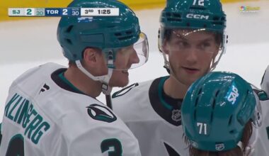 John Klingberg’s late goal ties Sharks’ game vs. Maple Leafs – NBC Sports Bay Area & California