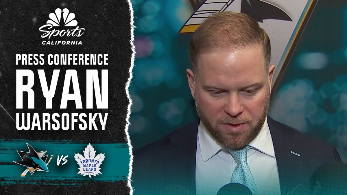 Ryan Warsofsky credits Sharks’ resilience in win over Leafs – NBC Sports Bay Area & California