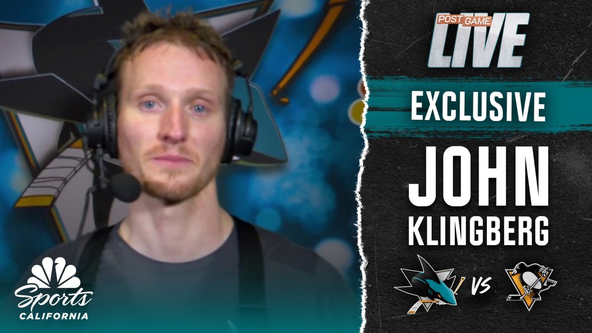 John Klingberg stunned by Sharks’ incredible win vs. Penguins – NBC Sports Bay Area & California