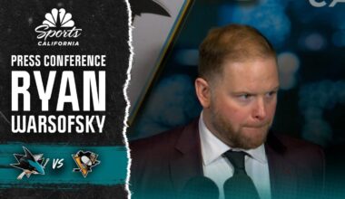Ryan Warsofsky in awe of Sharks’ resilience vs. Penguins – NBC Sports Bay Area & California