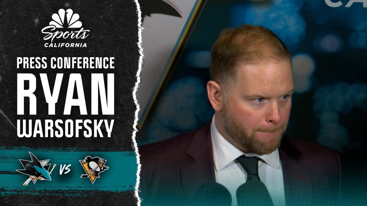 Ryan Warsofsky in awe of Sharks’ resilience vs. Penguins – NBC Sports Bay Area & California