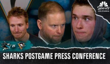 Macklin Celebrini, Ryan Warsofsky speak to Sharks resilience – NBC Sports Bay Area & California