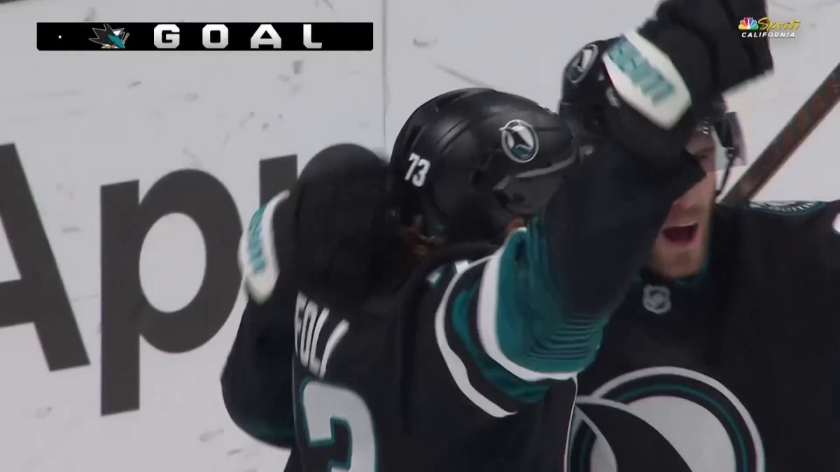 Tyler Toffoli scores 300th career goal in Sharks vs. Flames – NBC Sports Bay Area & California