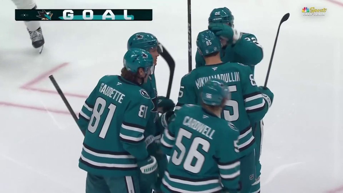 Shakir Mukhamadullin goal gets Sharks on board vs. Stars – NBC Sports Bay Area & California