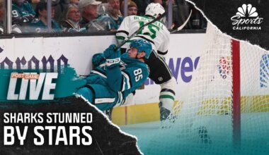 Sharks can’t complete another heroic comeback in loss vs Stars – NBC Sports Bay Area & California