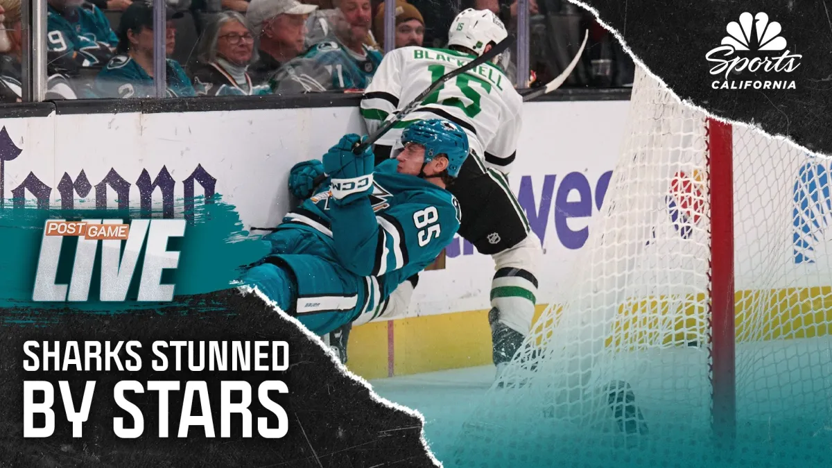 Sharks can’t complete another heroic comeback in loss vs Stars – NBC Sports Bay Area & California