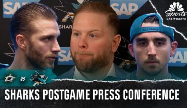Ryan Warsofsky, Sharks look to learn from physical loss to Stars – NBC Sports Bay Area & California