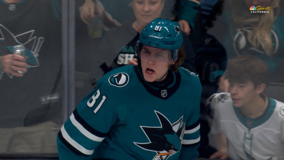 Adam Gaudette scores game-tying goal in Sharks vs. Kraken – NBC Sports Bay Area & California