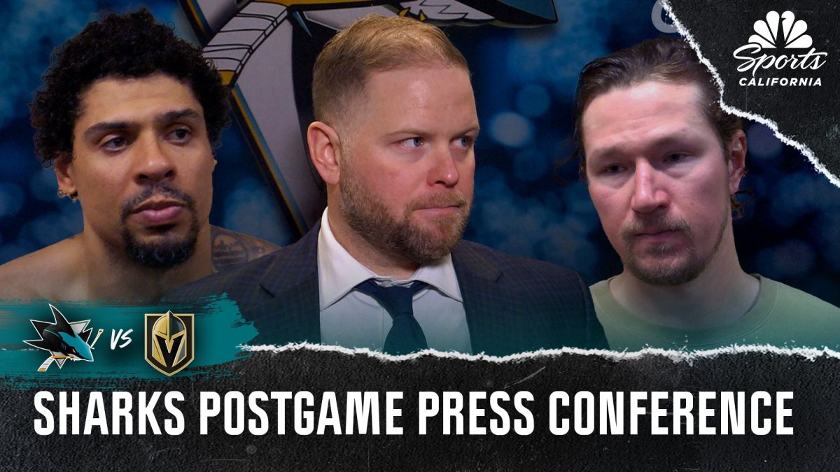 Ryan Warsofsky, Sharks break down loss vs. Golden Knights – NBC Sports Bay Area & California