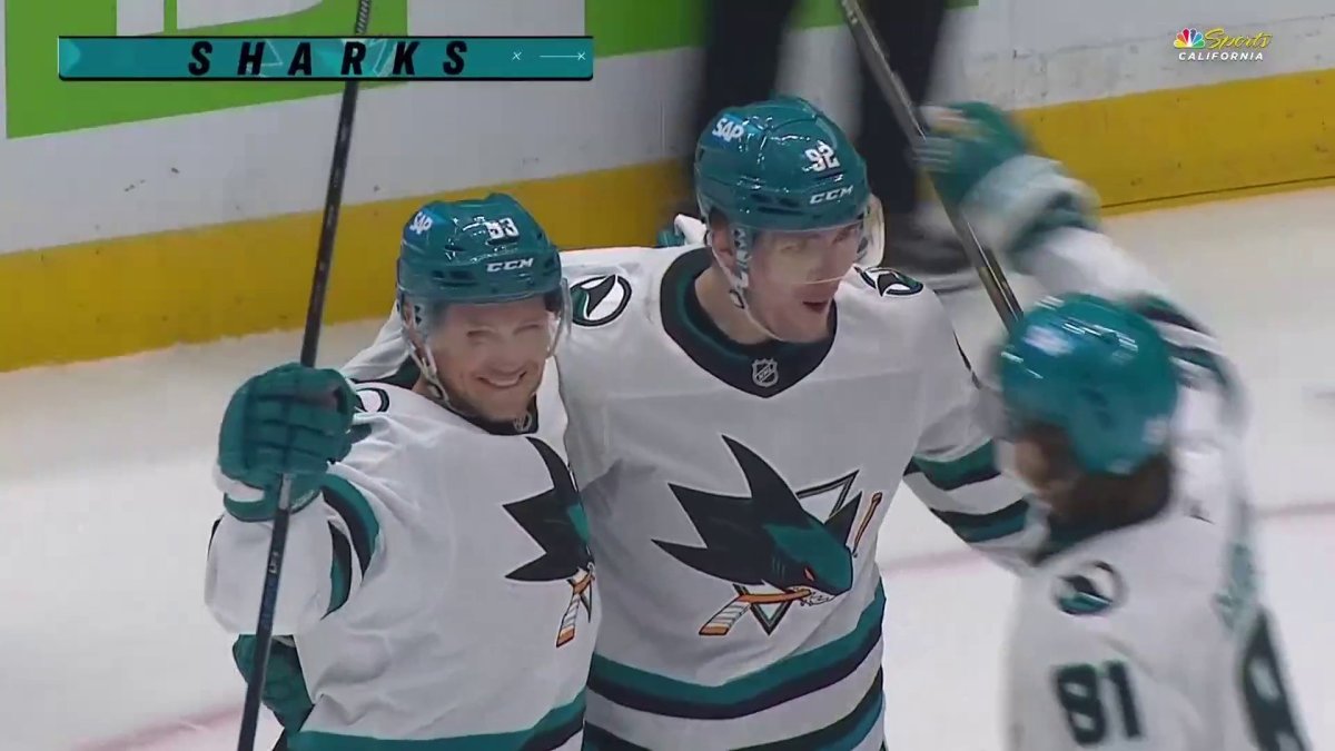 Igor Chernyshov’s first NHL goal pads Sharks’ lead vs. Canucks – NBC Sports Bay Area & California