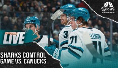 Sharks snap losing streak, correct course in win vs. Canucks – NBC Sports Bay Area & California