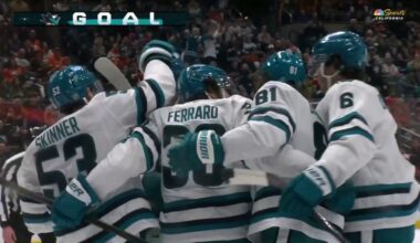 Sharks’ Mario Ferraro records 100th NHL point against Ducks – NBC Sports Bay Area & California