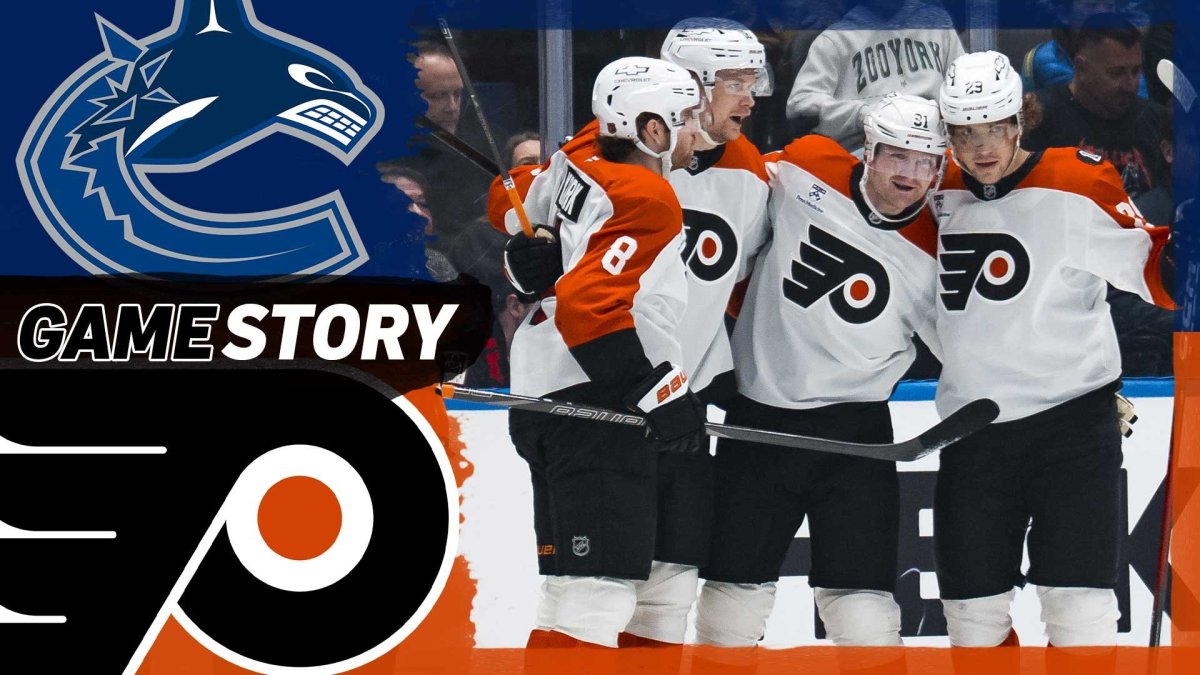 Watch Flyers fight back to beat Canucks after struggling early – NBC Sports Philadelphia