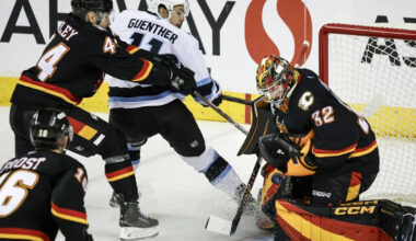 Three takeaways as suddenly surging Flames shut out Mammoth