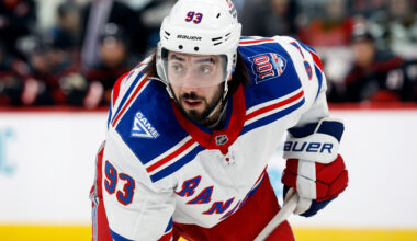 Mika Zibanejad is sitting out the Rangers' game vs. the Ducks after missing a team meeting