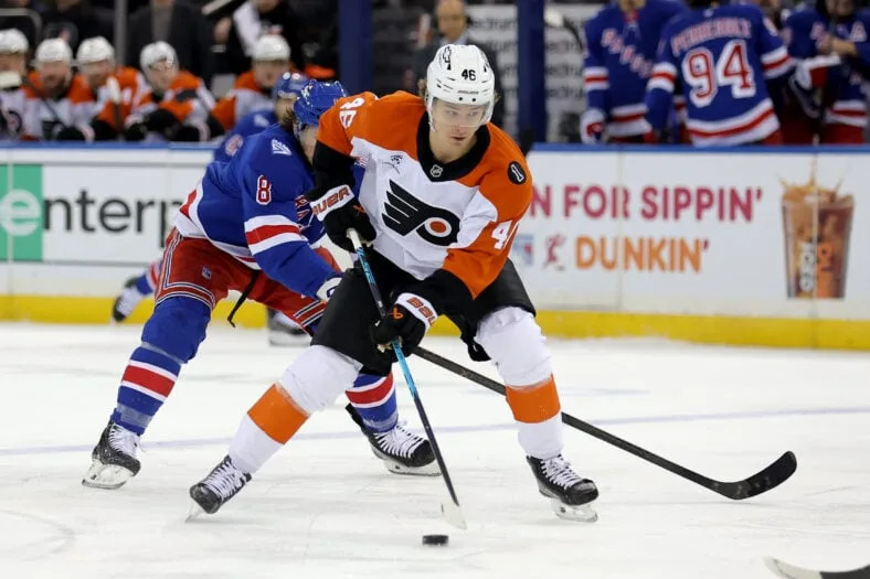 NHL: Philadelphia Flyers at New York Rangers