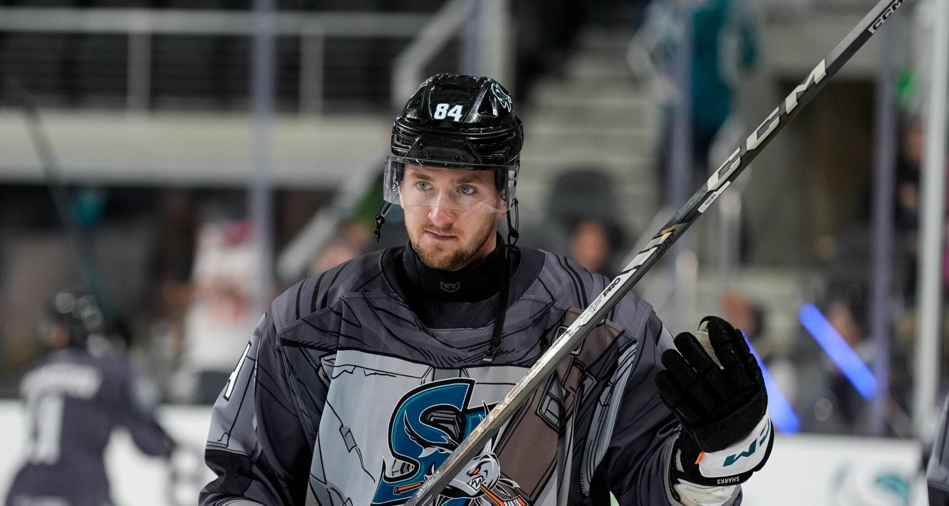 San Jose Sharks forward Pavol Regenda