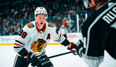 Blackhawks face Kings tonight in rematch, Teravainen questionable after taking puck to face