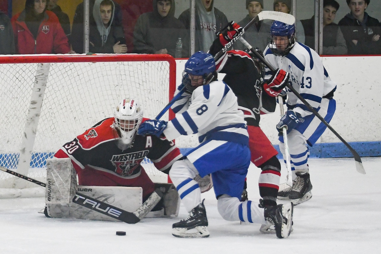 12-12-24 Westfield boys ice hockey at West Springfield