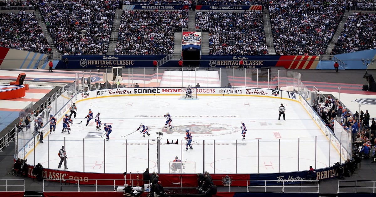 Winnipeg Jets to host Montreal Canadiens outdoors in 2026 Heritage Classic