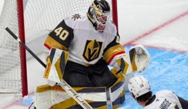 NHL: Goalie Akira Schmid makes a name for himself in Las Vegas