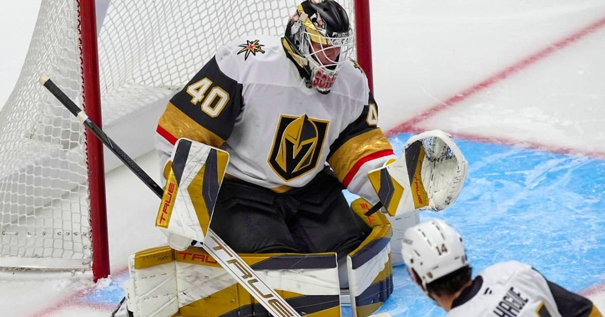 NHL: Goalie Akira Schmid makes a name for himself in Las Vegas