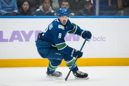 Vancouver Canucks forward Conor Garland.