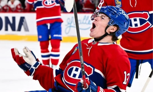 Photo of Canadiens forward Cole Caufield