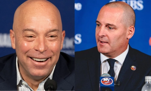 Photo of Kent Hughes (left) and Mathieu Darche (right)